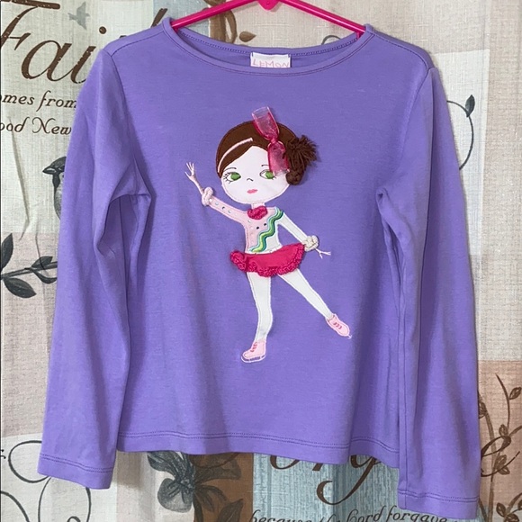 Lemon Loves Lime Other - Lemon Loves Lime sz 6 Ballerina L/S Tee